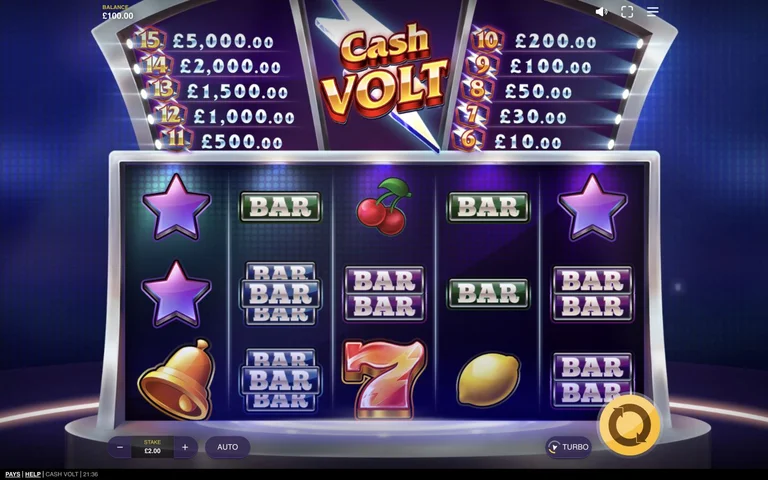 Cash Volt base gameplay